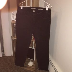 Vintage America boho skinny ankle jeans